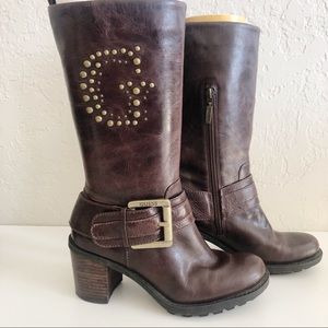 Guess leather boots